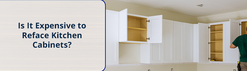 White Kitchen Cabinet Job at an Affordable Price