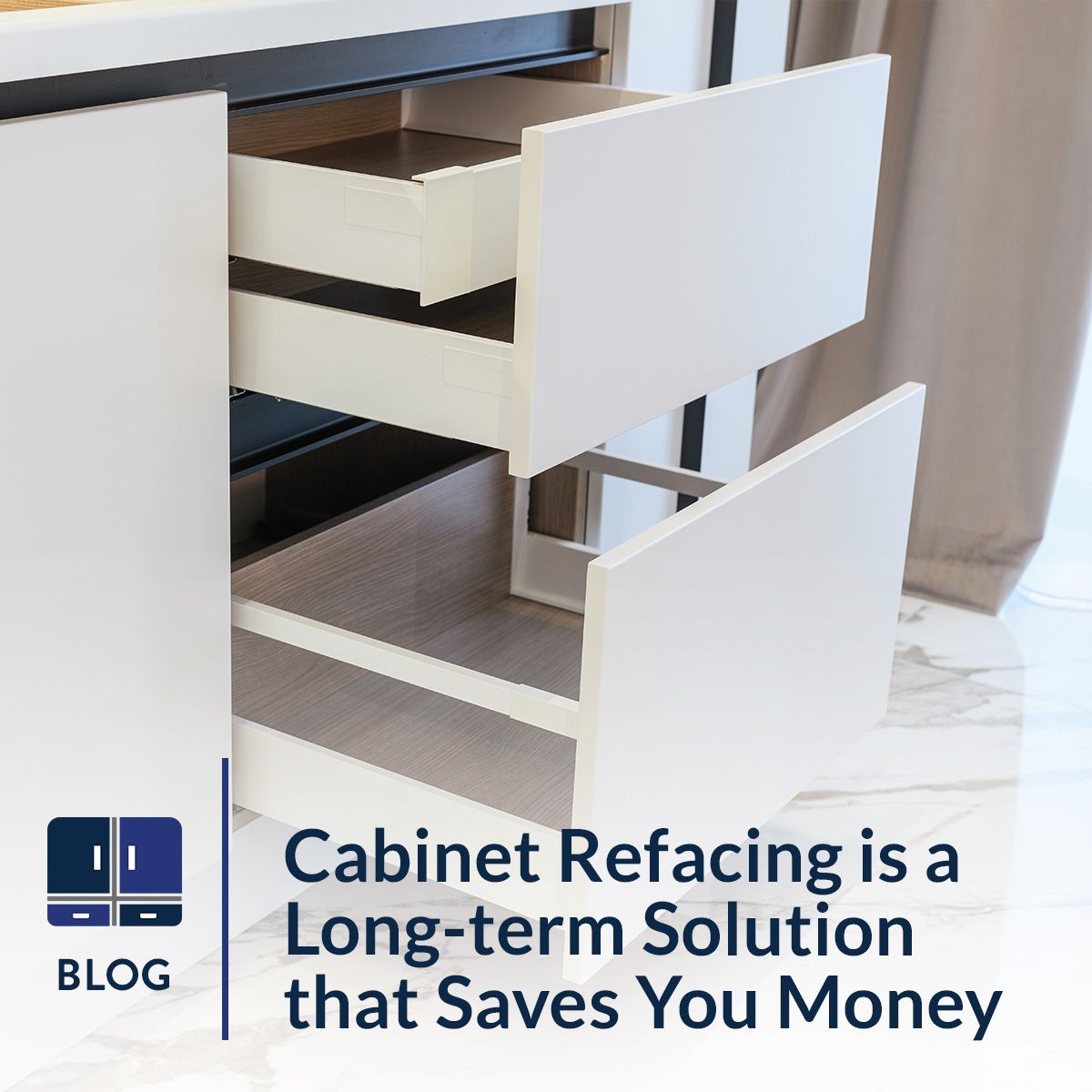 Cabiner Refacing is a long-term solution that saves you money
